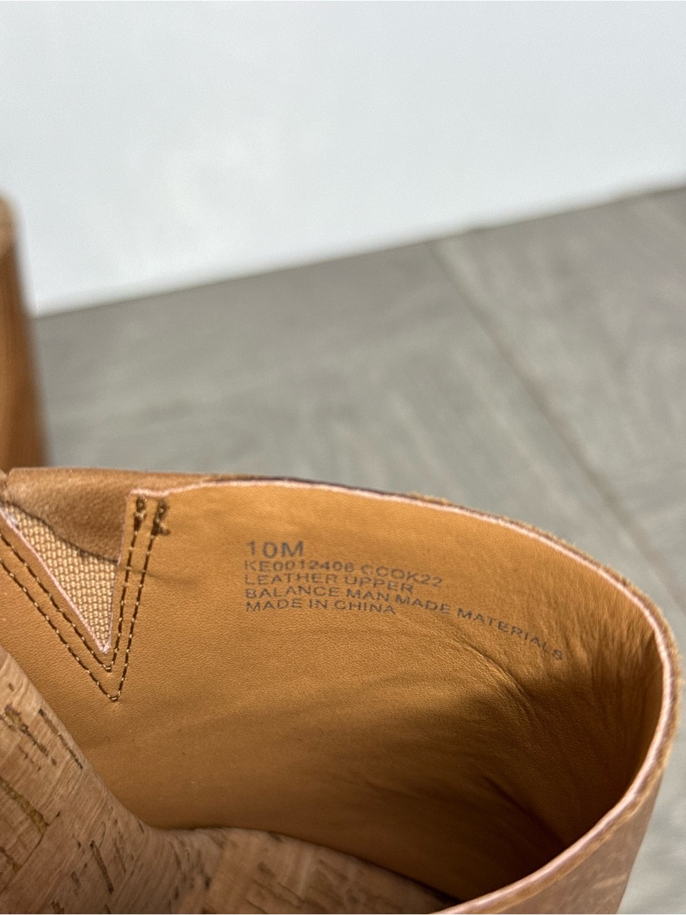 Kork Ease Danika Brown Leather Slip On Heel 10M - Picture 6 of 8